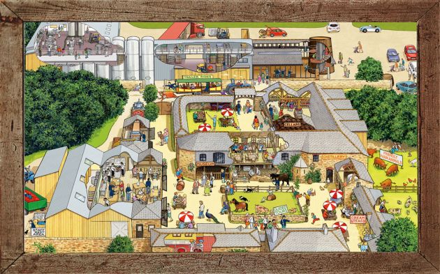 Healey's Cyder farm map