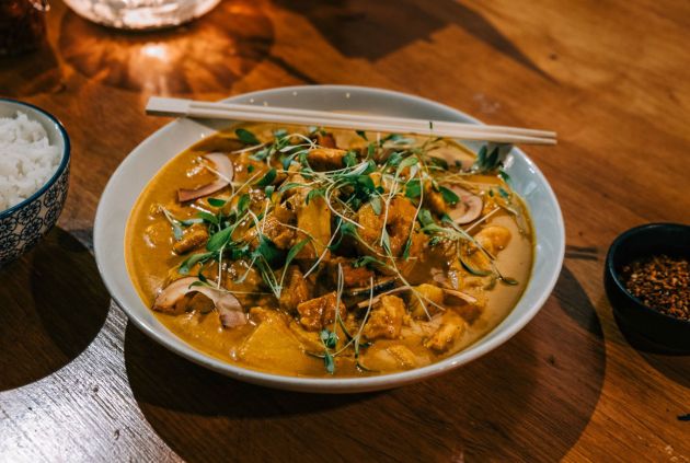 Kahuna, Newquay - Thai curry