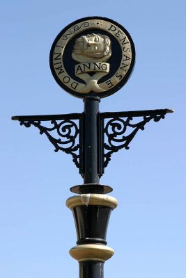 Flag poles in Causewayhead - Penzance