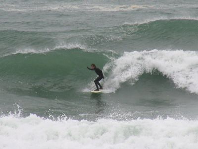 Gnarly set at Praa Sands