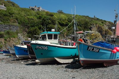 Cadgwith Fishing Boats