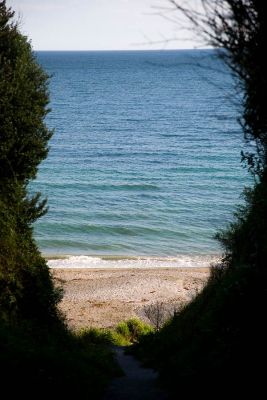 Downderry beach glimpse