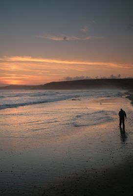 Praa Sands Sunset Solitude