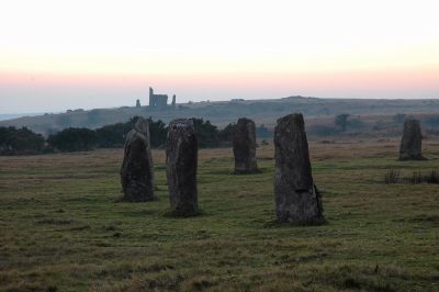 Hurlers Stone Circles walk, Cornwall 