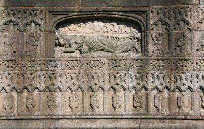 Mary Magdalene Carving - Launceston Church