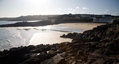 Porthgwidden Beach, St Ives - Low Tide Sun