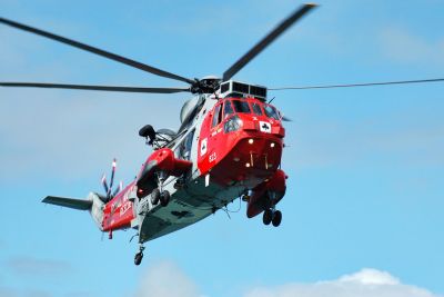 Royal Navy Sea King Helicopter