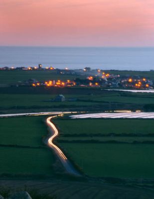 Sennen from the Carn at Dusk