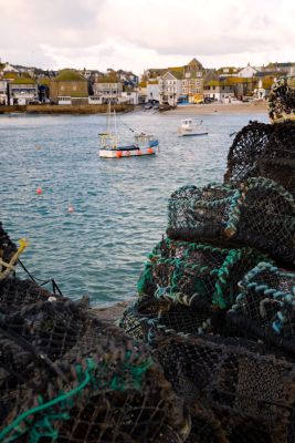 St Ives Harbour - Wintery view