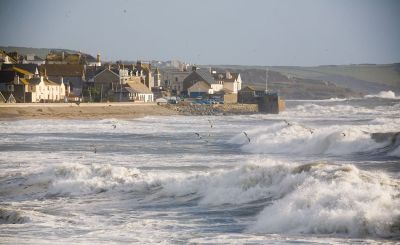 Stormy Marazion Waves