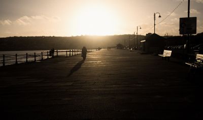 Penzance Promenade - Winter Sun