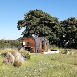 Hornbeam - Luxury glamping pod Laneast Cornwall