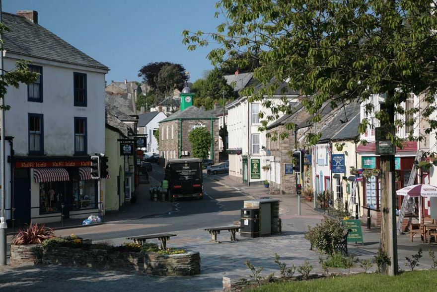 Camelford Town Centre Cornwall Guide